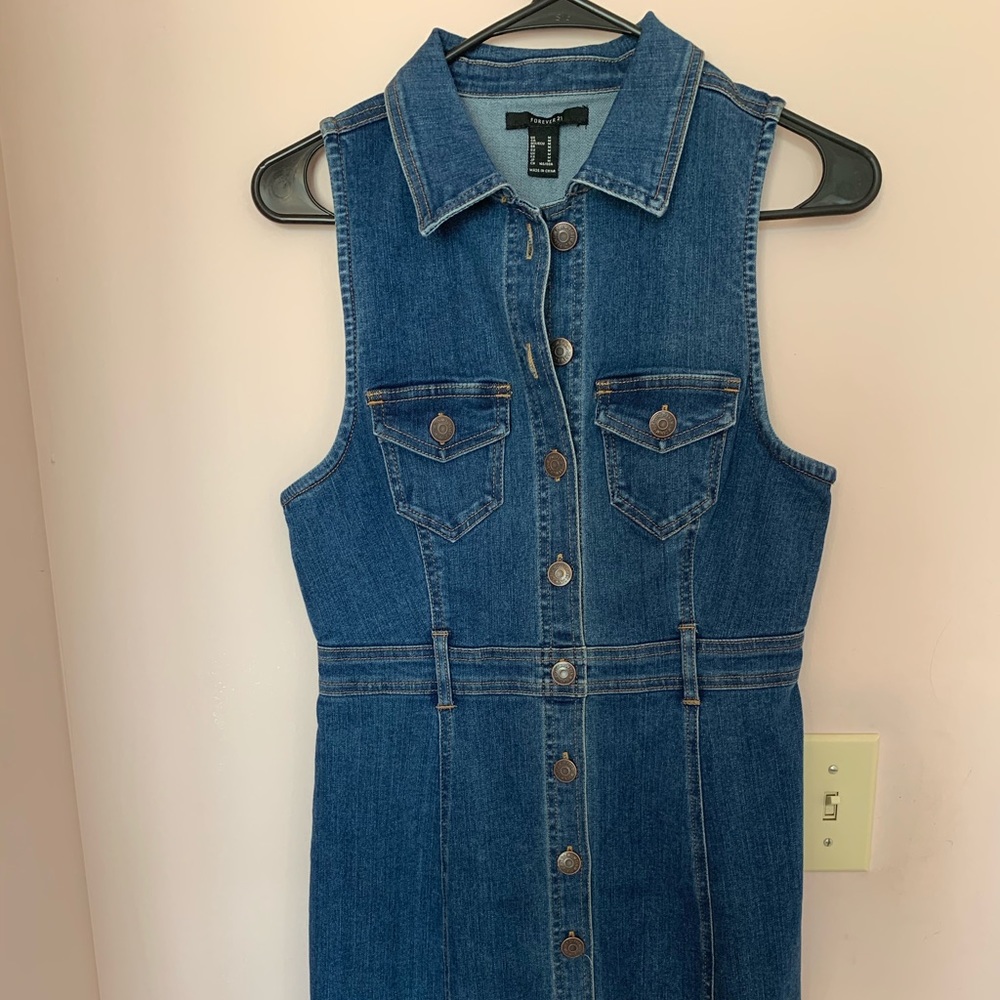 Forever 21 Denim Mini Dress